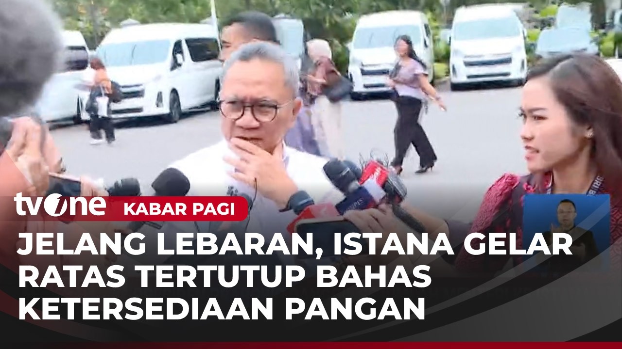 Sejumlah Menteri dan Ketua MPR RI Hadiri Ratas di Istana | Kabar Pagi