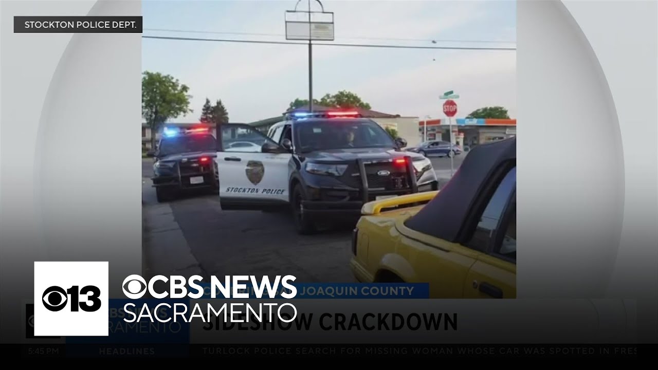 Stockton police say major weekend sideshow crackdown is only the beginning