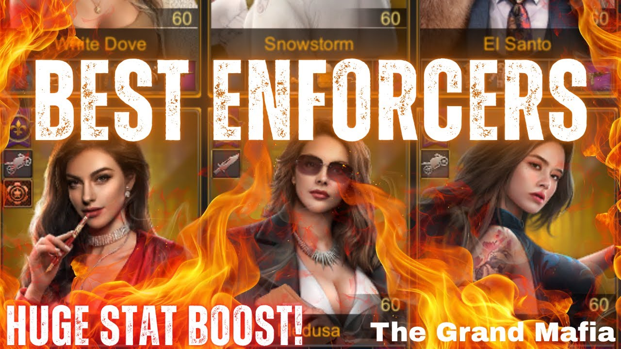 The Grand Mafia 2 Extremely Important Enforcers + HUGE STATS BOOST!
