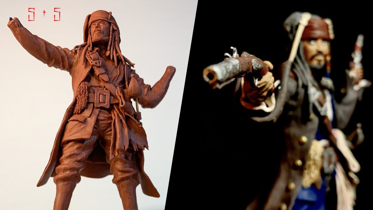 JACK SPARROW Sculpture - Pirates of the Caribbean