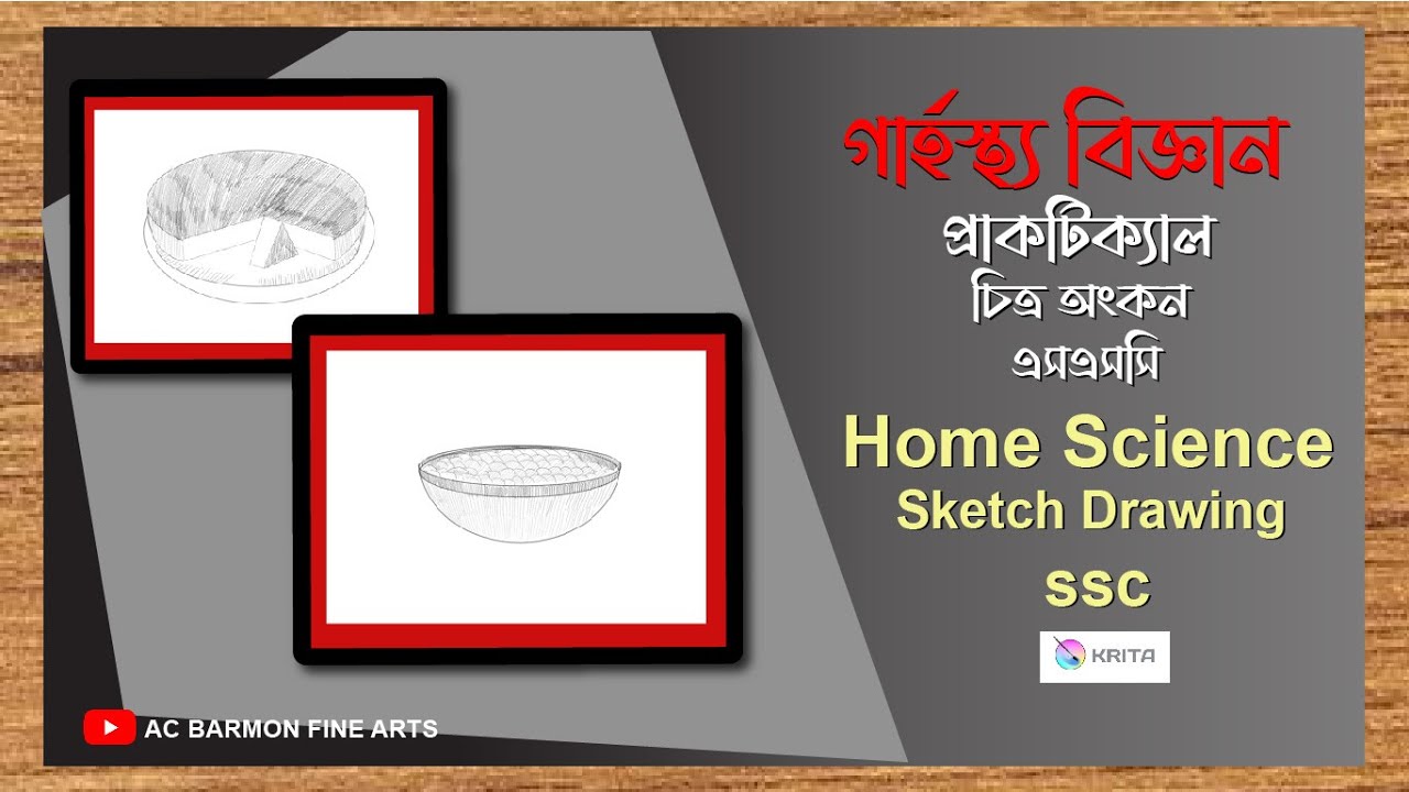 গার্হস্থ্য বিজ্ঞান প্রাকটিক্যাল চিত্র অংকন এসএসসি  || Home Science Sketch & Drawing | ssc | এসএসসি