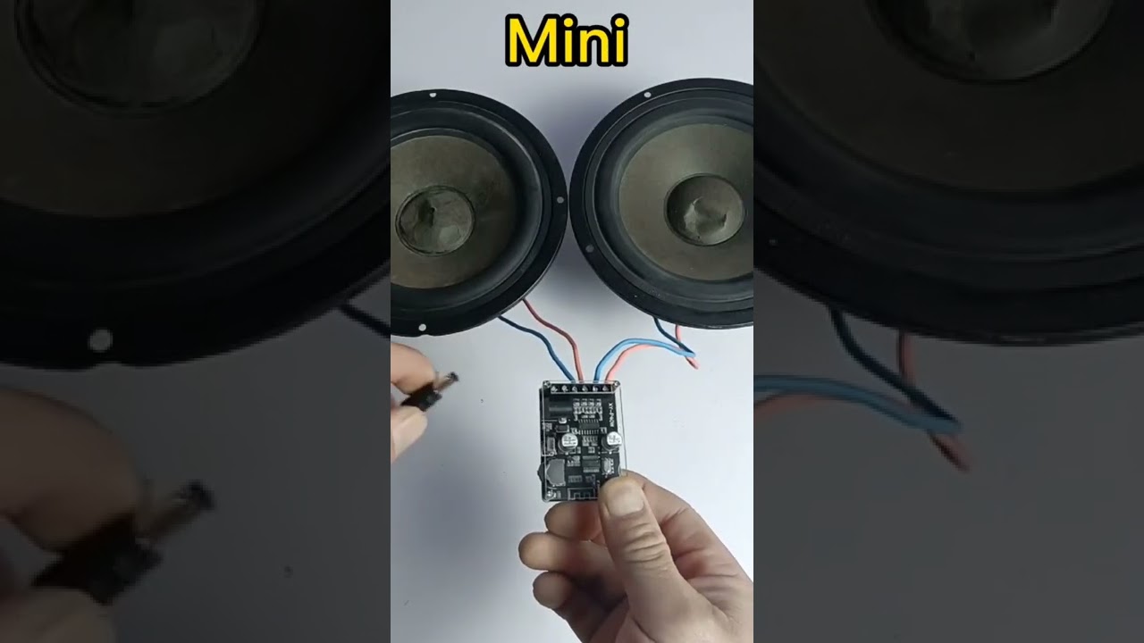 Mini Bluetooth-enabled Amplifier #audiophile