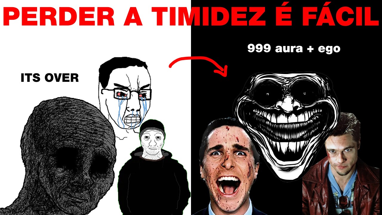 PERDER a TIMIDEZ é bem fácil, na real