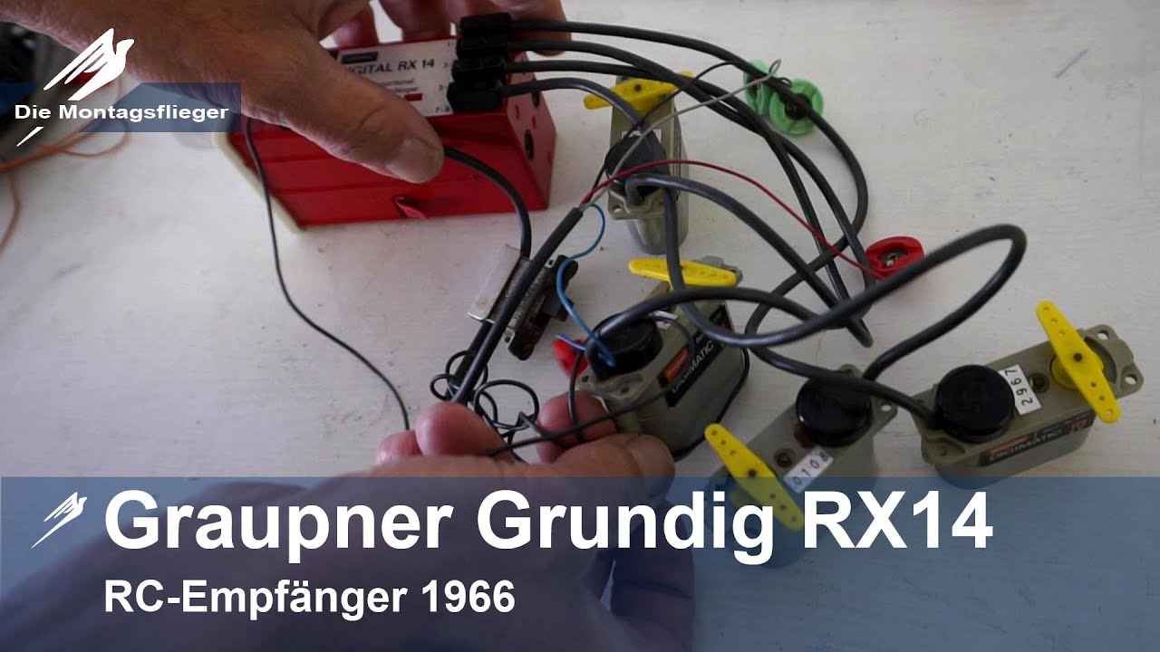 1966 Graupner Grundig Empfänger RX14