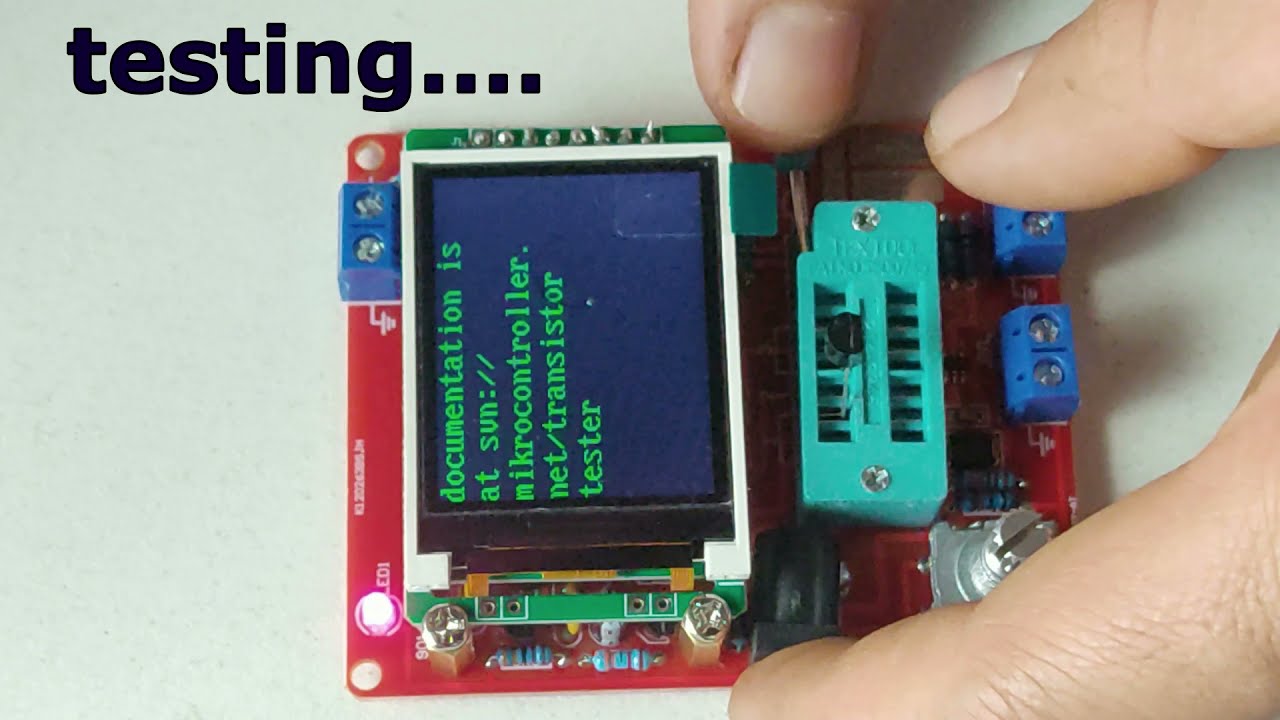 Atmega 328p Transistor Tester,Diy kit, Soldering #Part1