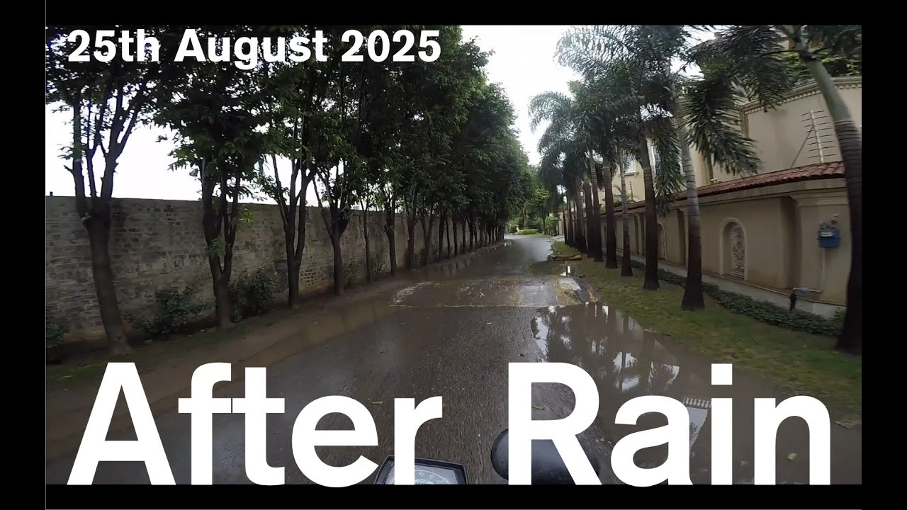 DHA after rain on 25th August 2025