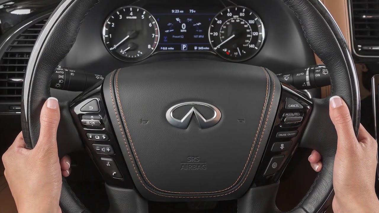 2021 INFINITI QX80 - Around View® Monitor with Moving Object Detection
