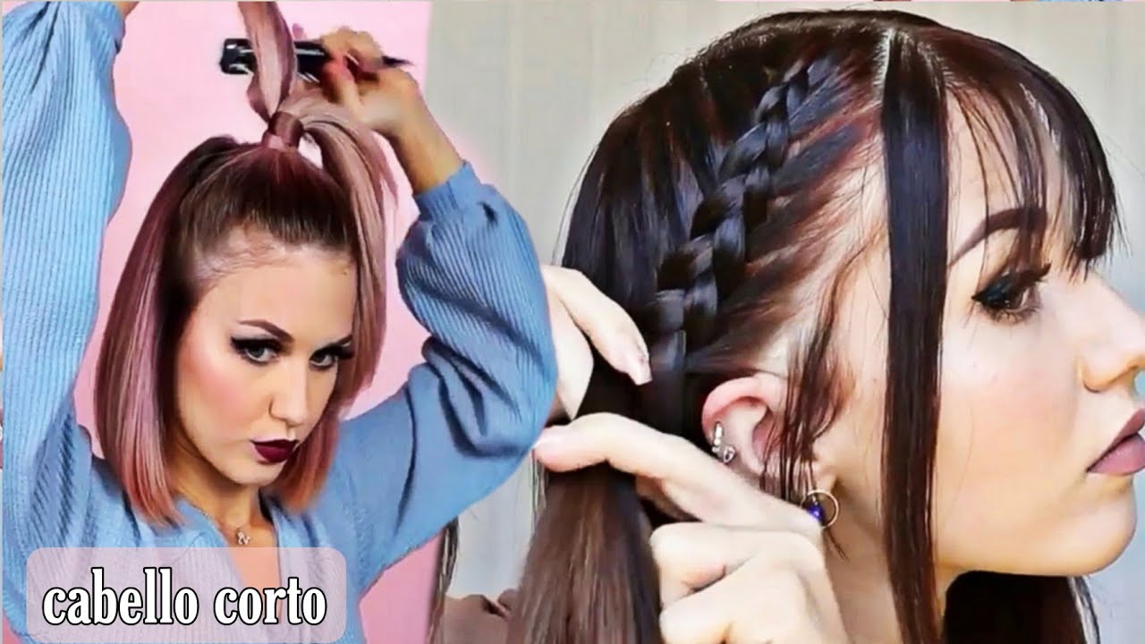 COPILACION DE HERMOSOS PEINADOS PARA CABELLO CORTO!  | chicas fashions