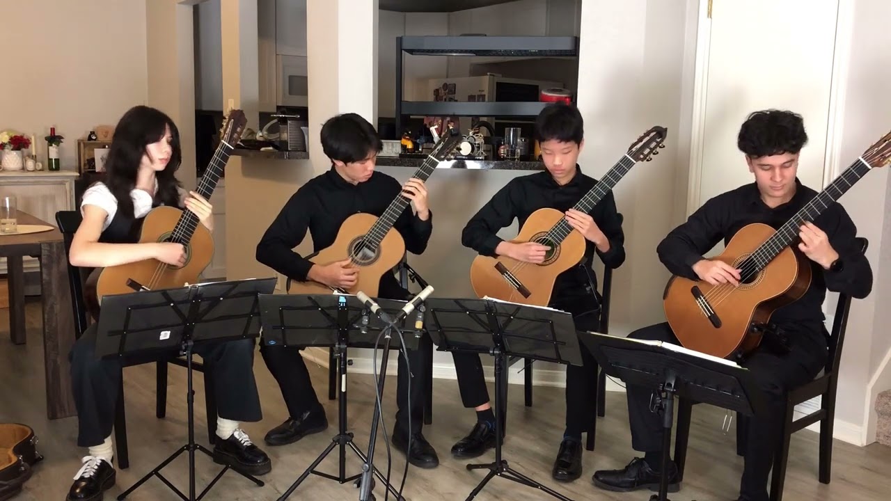 Orpheus Honors Quartet plays Austin Tango by Roland Dyens