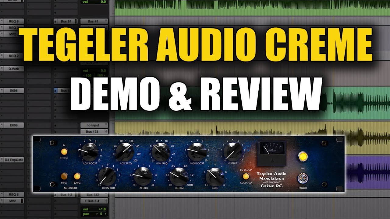 Обзор и раздача компрессора/эквалайзера Tegeler Audio Crème — Уоррен Хуарт: Создавай как професси...