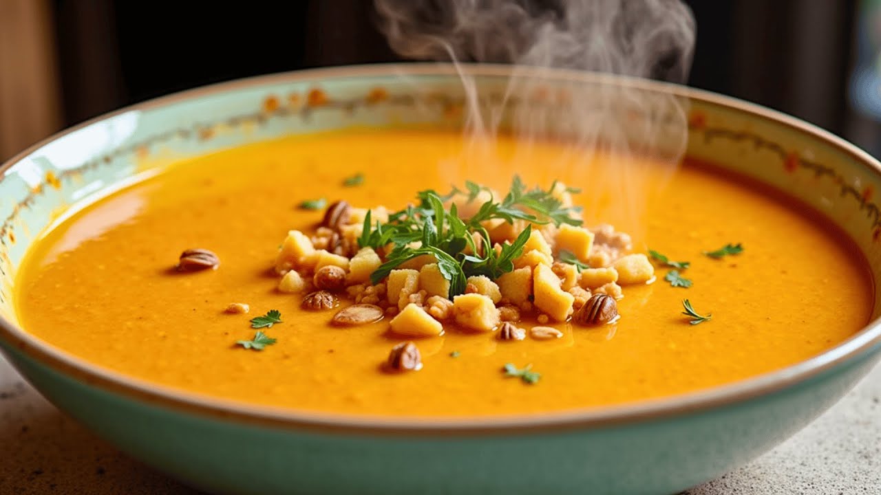 You Should Eat More Sweet Potato Soup! Insanely Delicious Immunity Booster!