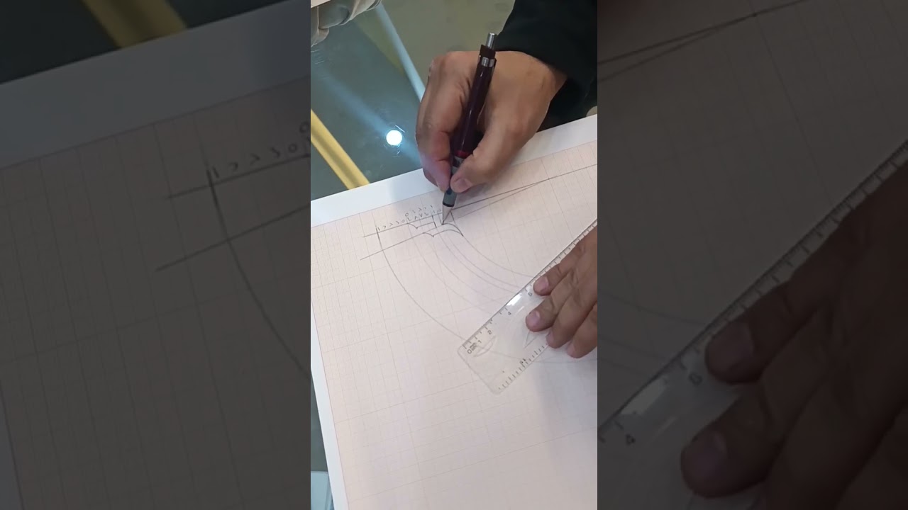 التكوين الخطي المقوس طريقة المحدب ج١ للمرحلة٢ فرع الطباعي والمرحلة٣ قسم الخط 