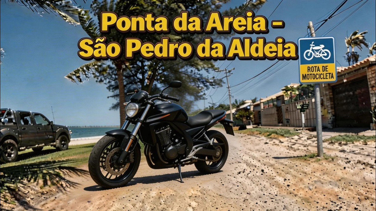 COMO CHEGAR na Ponta da Areia (São Pedro da Aldeia) de Moto: Guia Completo e Dicas do Trajeto