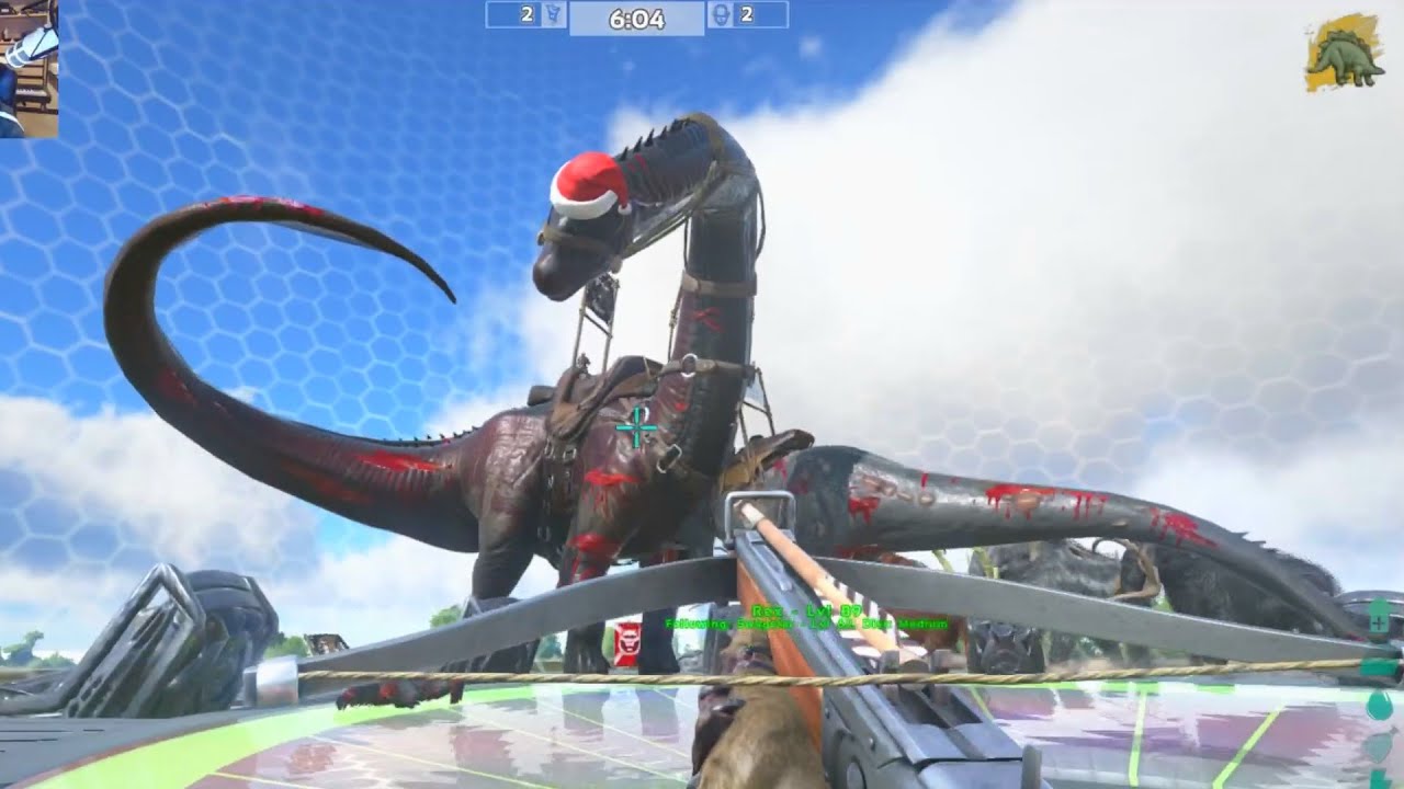 MASSIVE DINOSAUR SHOWDOWN! - Ark Survival Of The Fittest - Ark Hunger Games