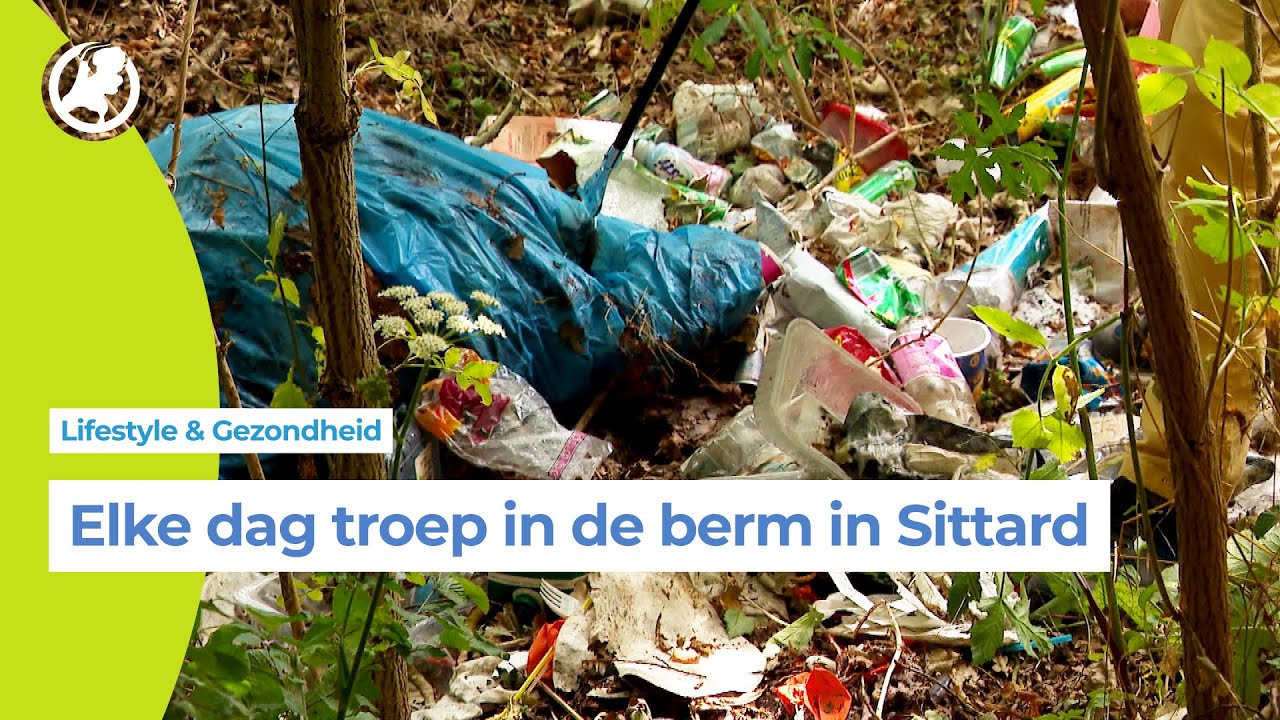 Sittard is klaar met afval dumpingen: 'Walgelijk!'