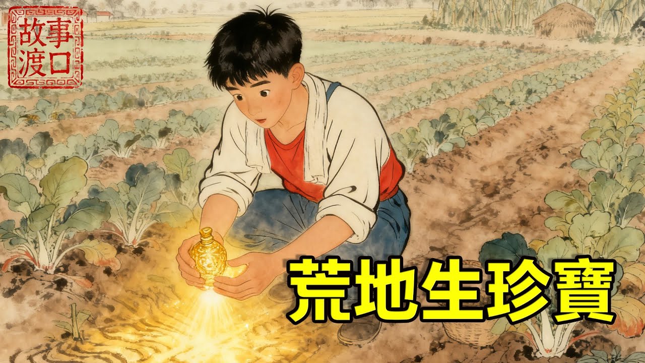 家族分家，惡霸兄長強占萬畝兩天，只給啞巴弟弟一塊野草叢生的荒地！十年後，弟弟在地中發現的東西，讓兄長悔青了腸子！【故事渡口】#民間故事 #故事分享 #故事