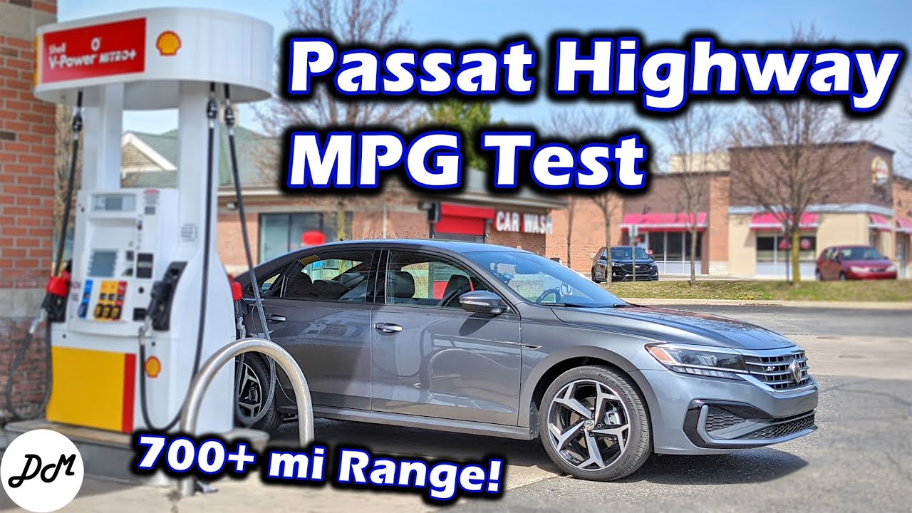 2021 Volkswagen Passat – MPG Test | Real-world Highway Range