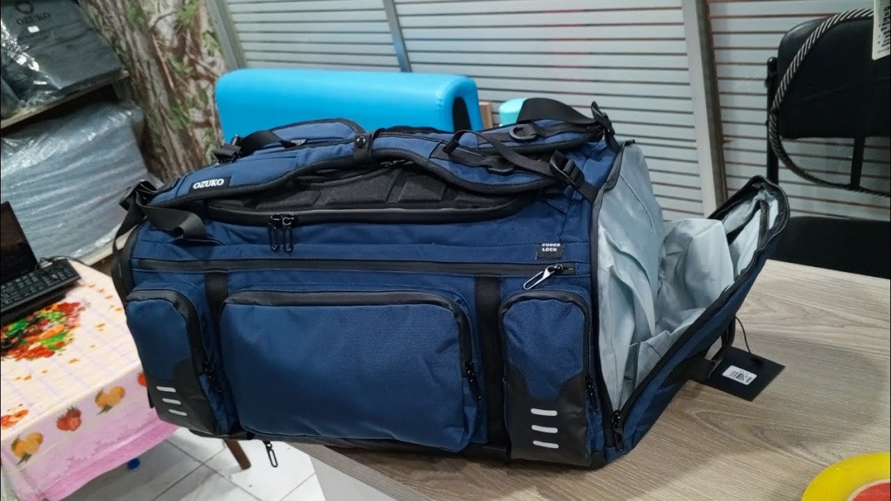 Ozuko 9326 Large Capacity 60L Premium High Quality Traveling Backpack 01875166809