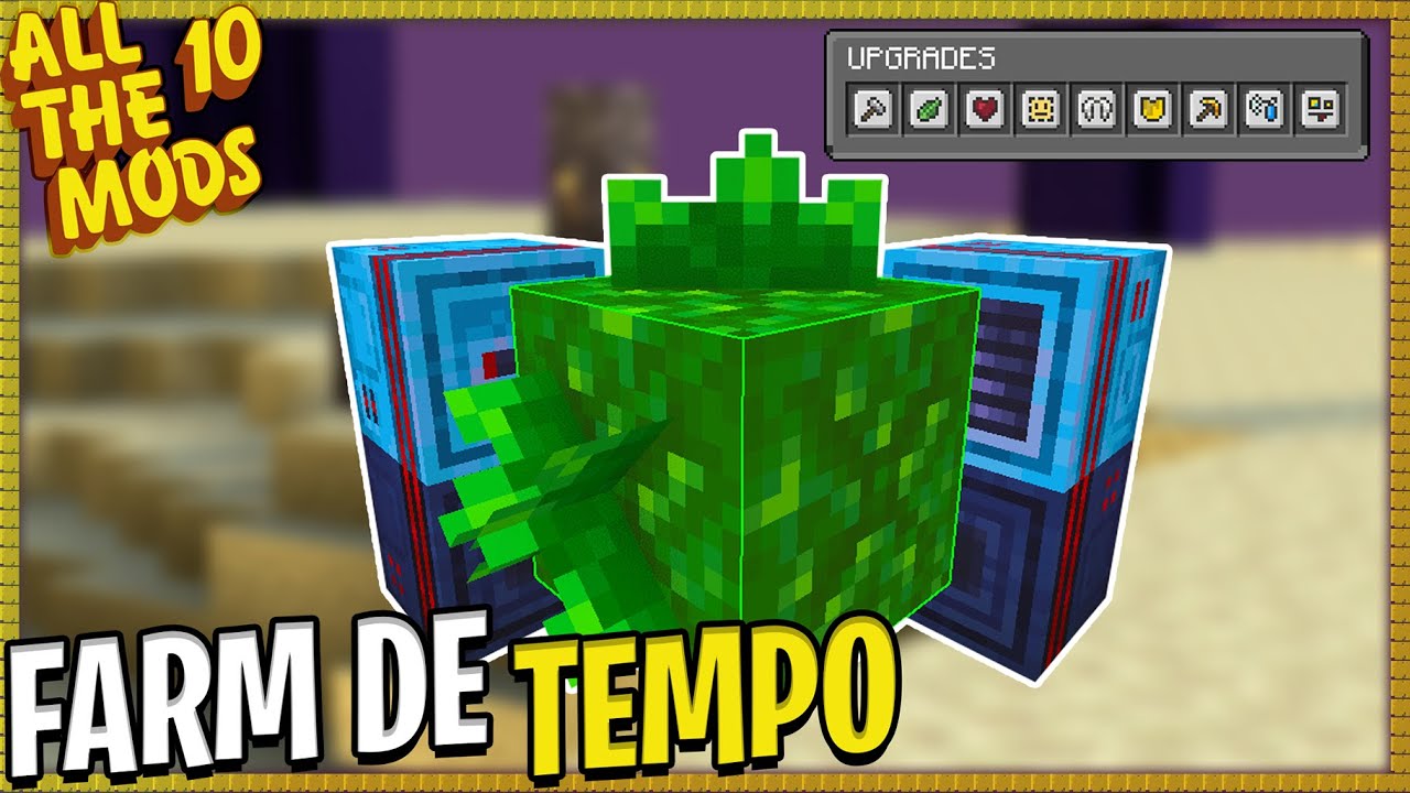 CONSEGUIMOS CRISTAL DO TEMPO E UPGRADES MAIS ROUBADOS DESSE MOD ! ATM 10 Minecraft Modpack #09