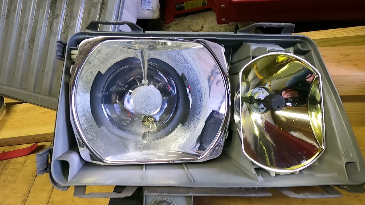 W124 Headlight lens replacement