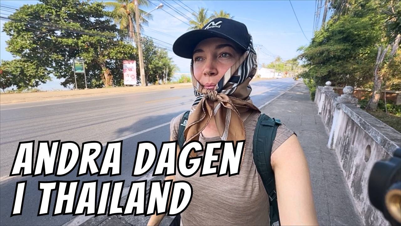 Jag underskattade solen... | Dag 2 p&aring; min soloresa till Thailand 🇹🇭