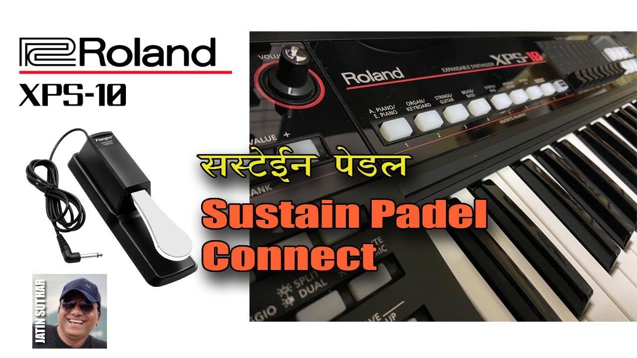 Roland XPS10 Hawana Sustain pedal connect