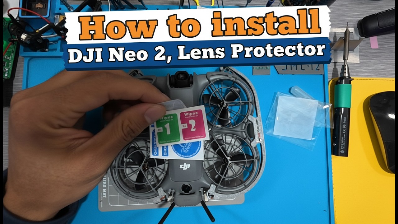 Neo 2  Lens Protector  - how to install Neo 2 lens protector