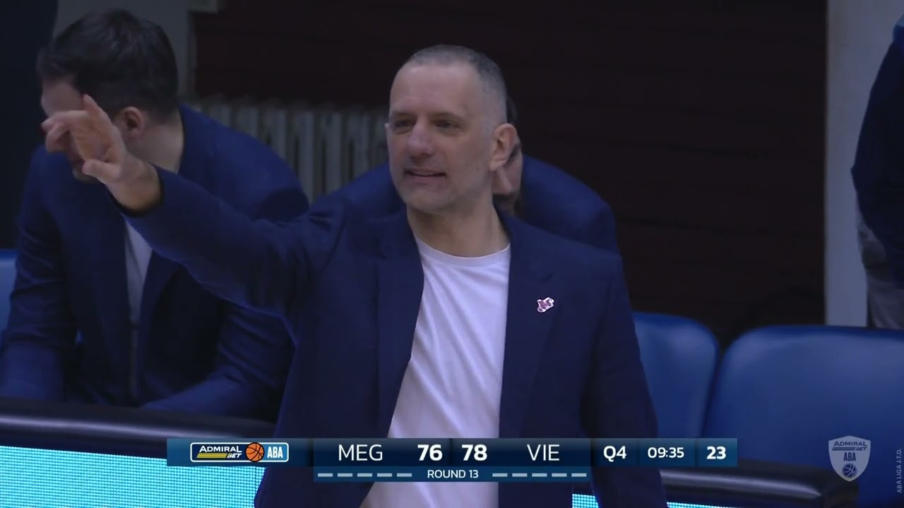 AdmiralBet ABA League 2025/26, highlights, Round 13: Mega Superbet &ndash; Vienna (5.1.2026)