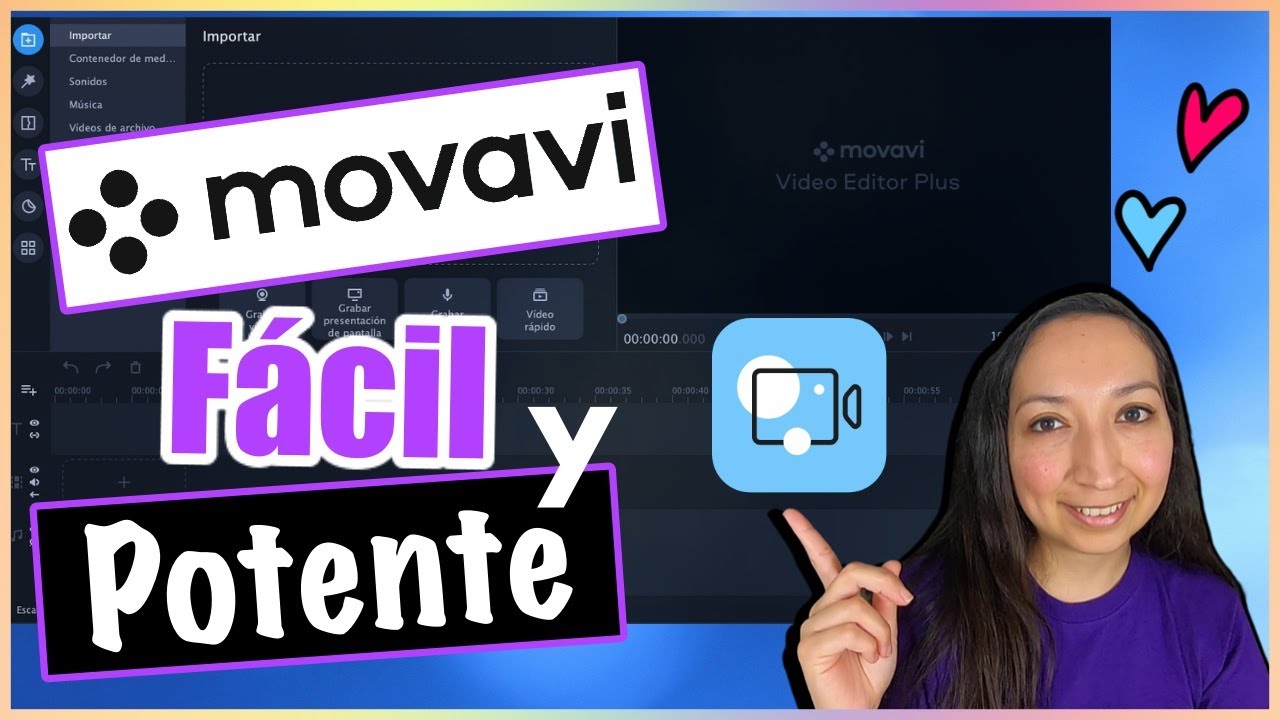 C&oacute;mo EDITAR VIDEOS en MOVAVI Video Editor Plus 2021 &hearts;️  El Mejor Editor Pro para Principiantes