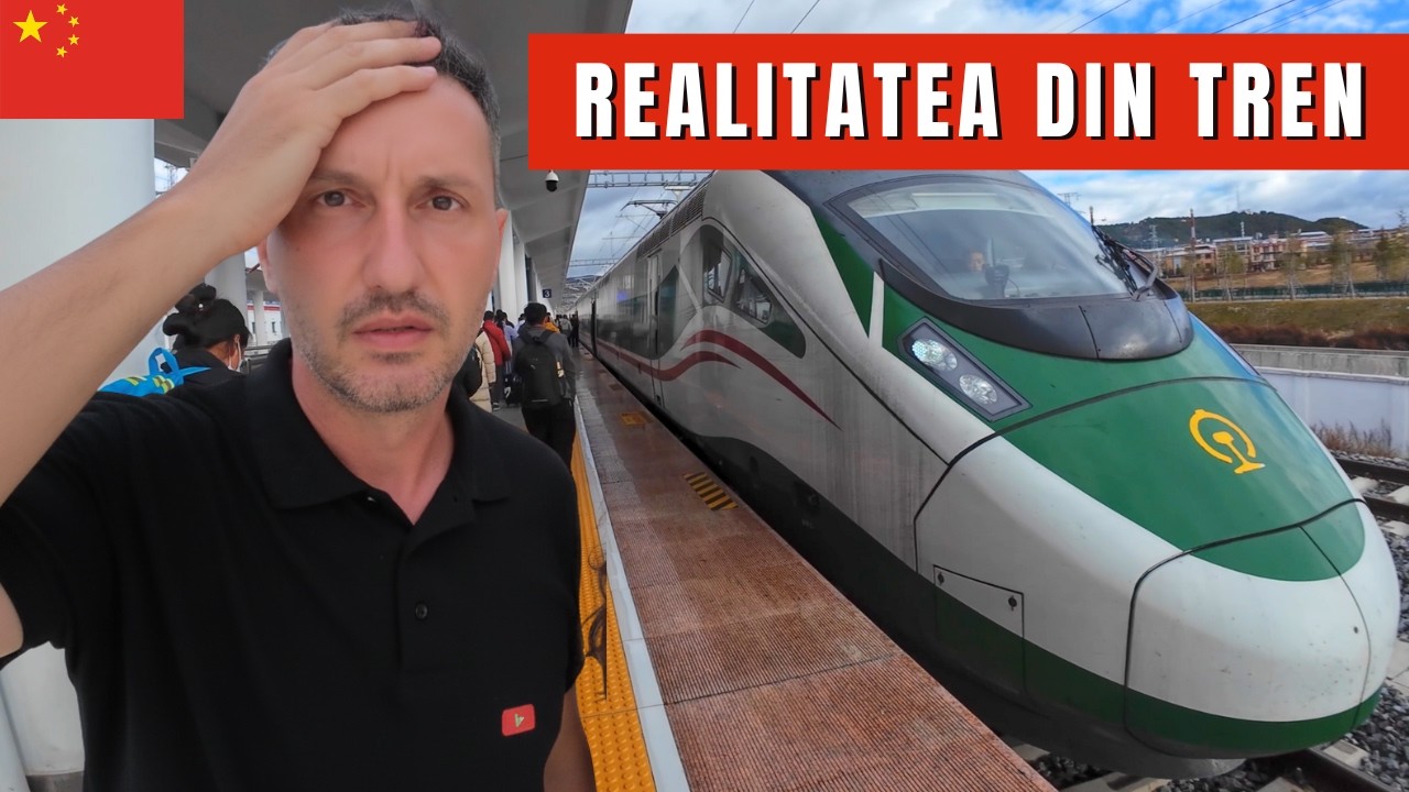 Cea mai lungă CĂLĂTORIE CU TRENUL în CHINA - realitatea condițiilor din vagoane