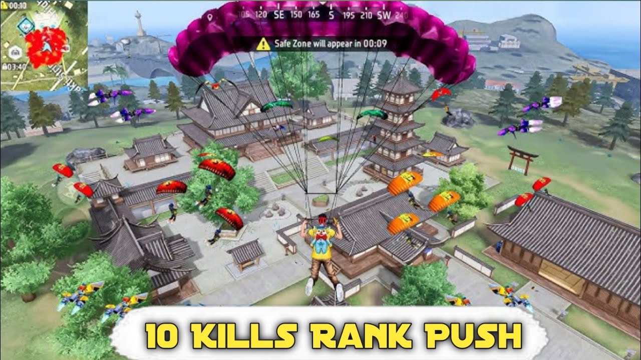 Rank Push Solo Play 10 Kills | Solo Play In highschool 10 Kills