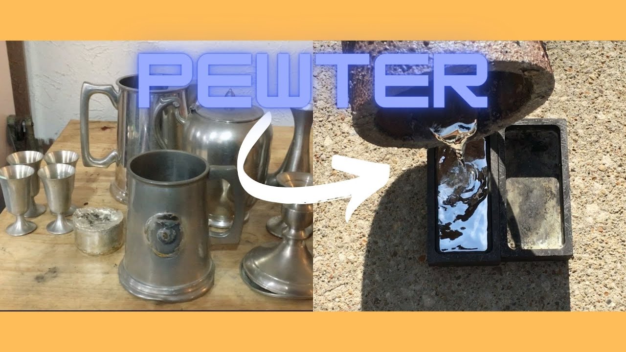 Pewter: The Easiest Metal to Cast [METAL MELT]