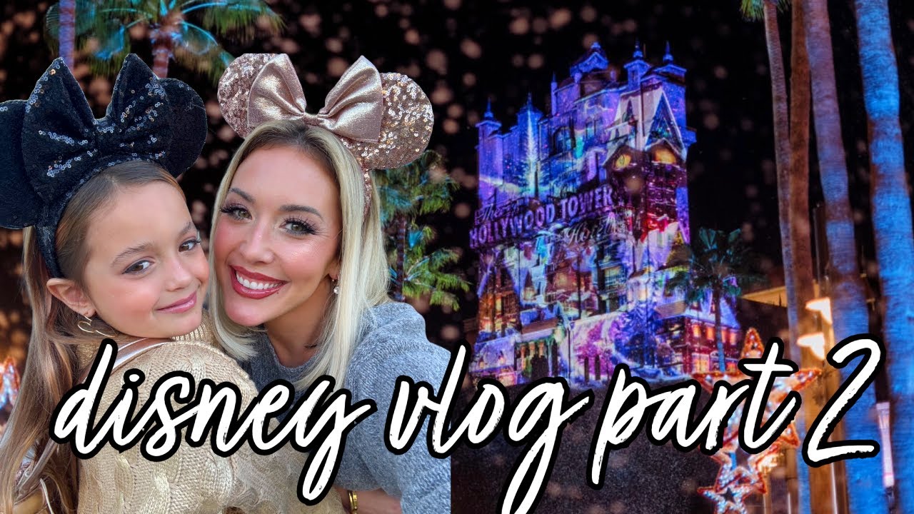 2024 GIRLS' CHRISTMAS TRIP TO DISNEY PART 2 🎅🏼✨ VERY MERRY CHRISTMAS PARTY + JOLLYWOOD NIGHTS!