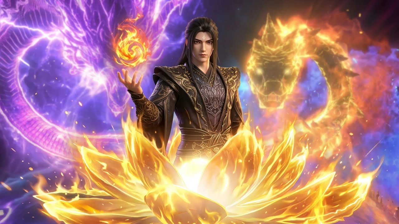 How Strong Is Xiao Yan After Refining the Pure Lotus Demon Flame? One Palm Destroys Dou Sheng | BTTH