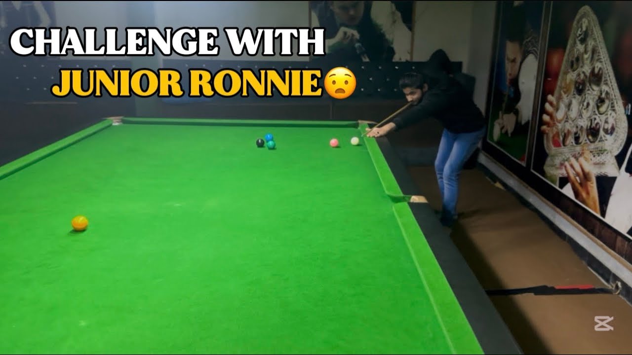 Challenge match with junior ronnie 😂🤌🏻