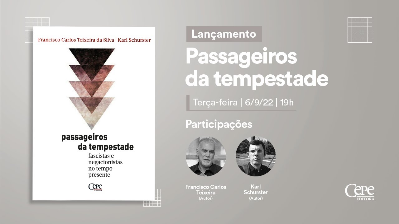 Lançamento ➧ “Passageiros da tempestade”