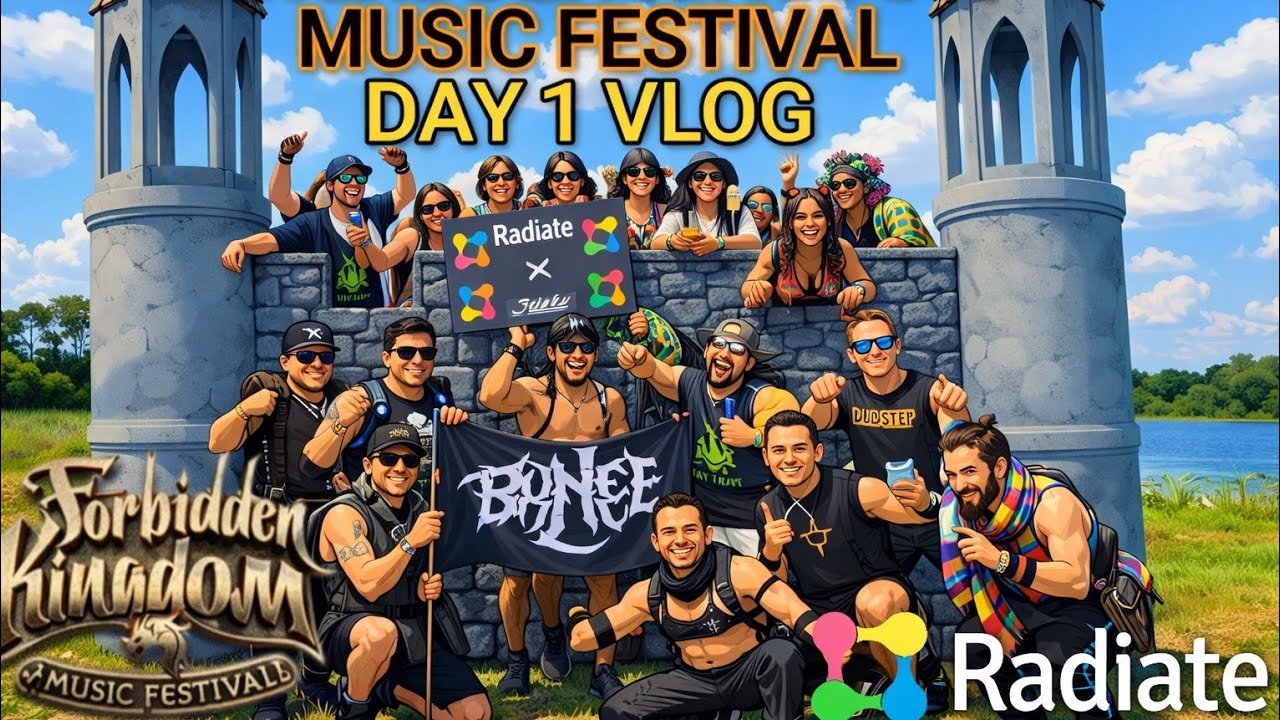 Forbidden Kingdom Music Festival Day 1 VLOG | 2021
