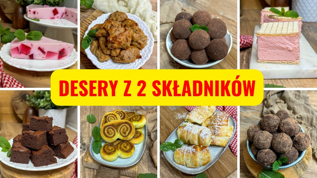 Szybkie Desery z 2 Składników – Proste i Pyszne Przepisy na Szybkie Desery! | jedz pysznie
