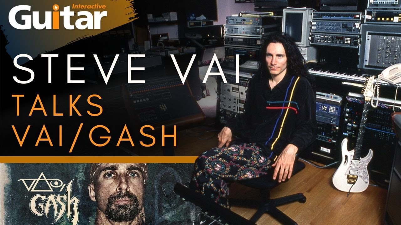Steve Vai Talks New Album 'VAI/GASH' & Much More | Interview | Guitar Interactive