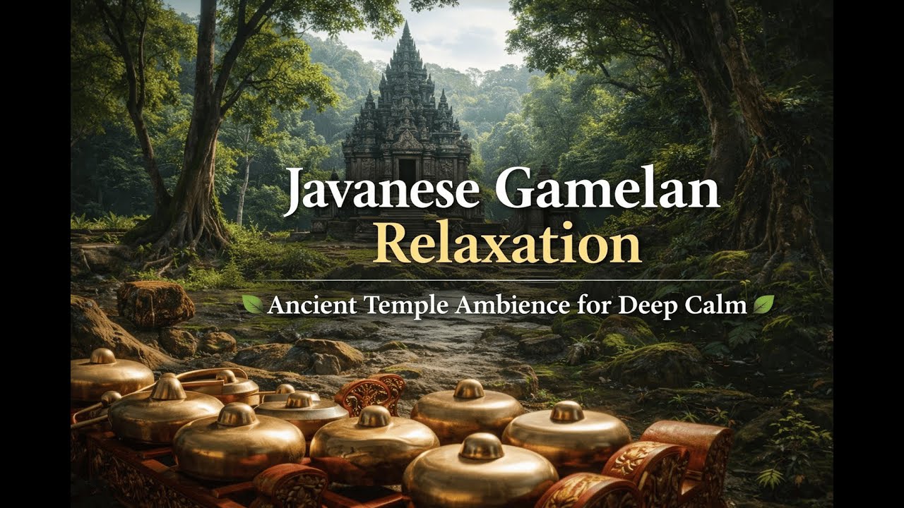 Javanese Gamelan Relaxation | Ancient Temple Ambience for Deep Calm
