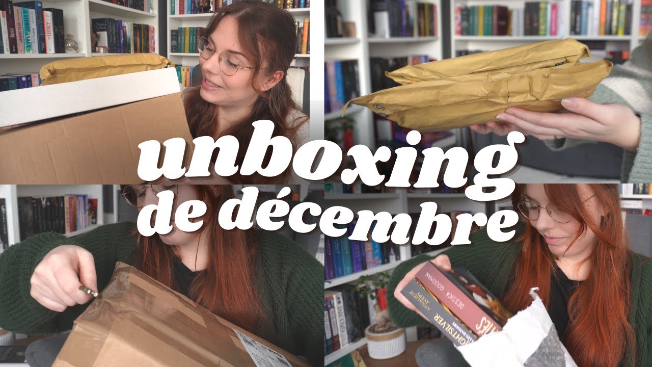 UNBOXING de Décembre : il est enfin temps que je partage ces réceptions !