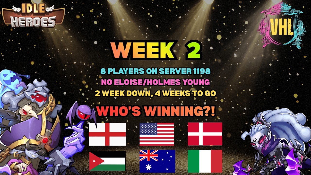 F2P Idle Heroes Tournament - Week 2!