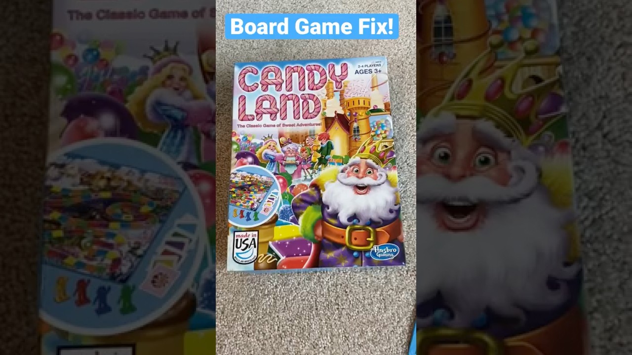 Candy Land Board Fix #shorts #candyland #boardgames