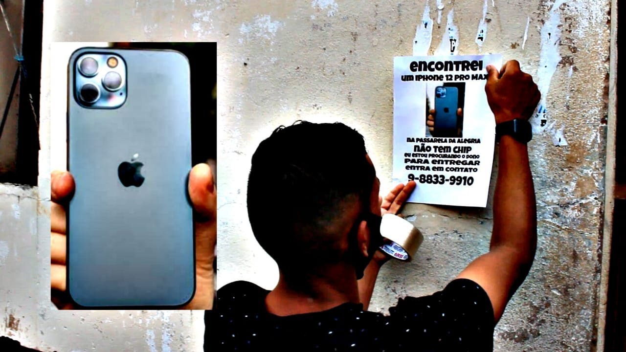 ENCONTREI UM IPHONE 12 ARTHUR PLAY