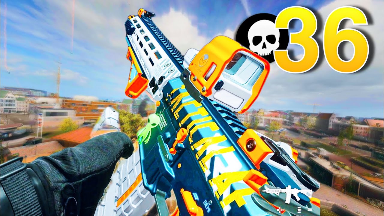 36 KILL Warzone Vondel - Best M4 Class [No Commentary]