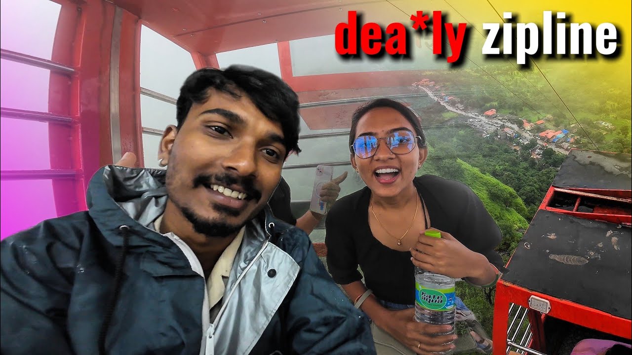 😱ACCIDENT😱!! DEADLY ZIPLINE😰 !! MAHARASTRA DAY-07 EPISODE -09