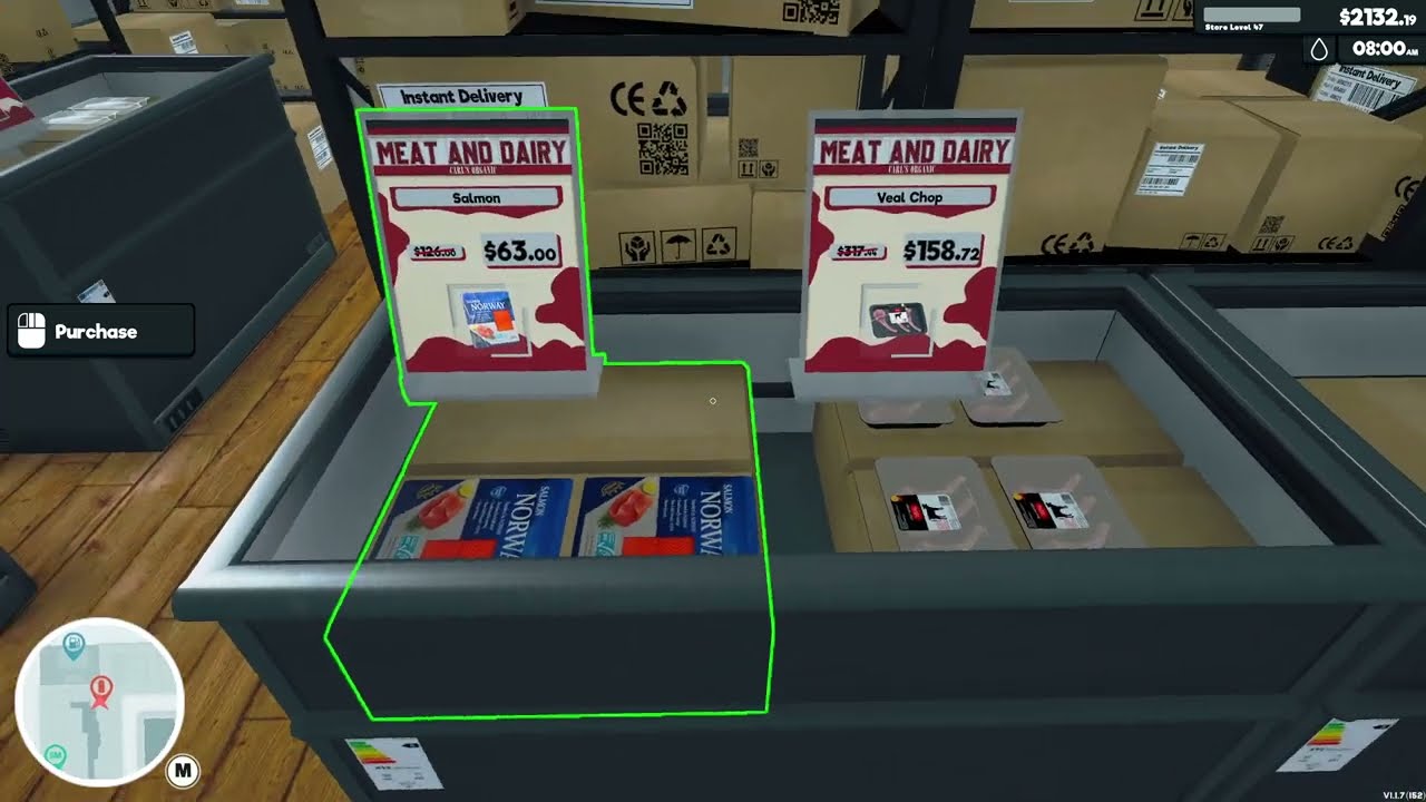 More Storage and Shopping Analytics - Supermarket Sim - Part 33 [Commentary]