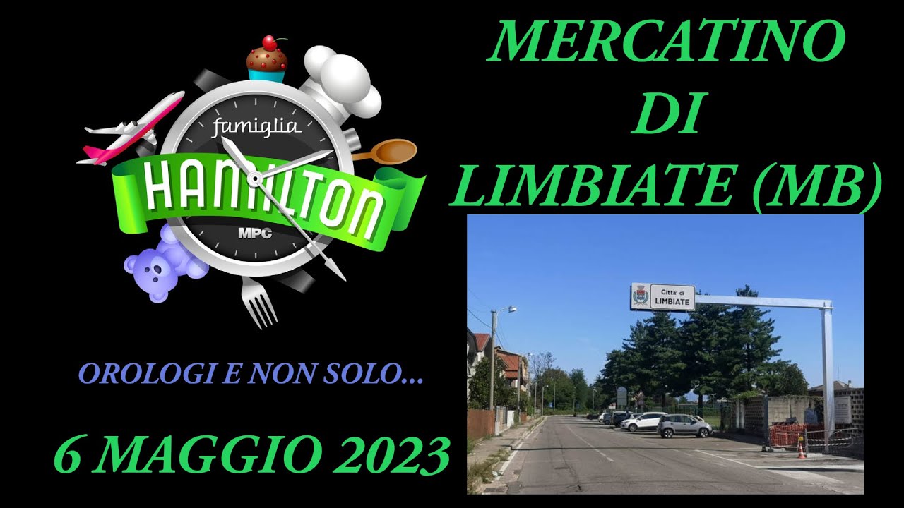 Mercatino di Limbiate (MB)  6 Maggio 2023