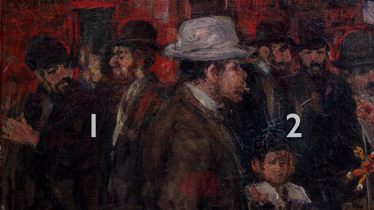 The Crowded Streets of 1905 New York: George Luks and the Jewish Lower East Side