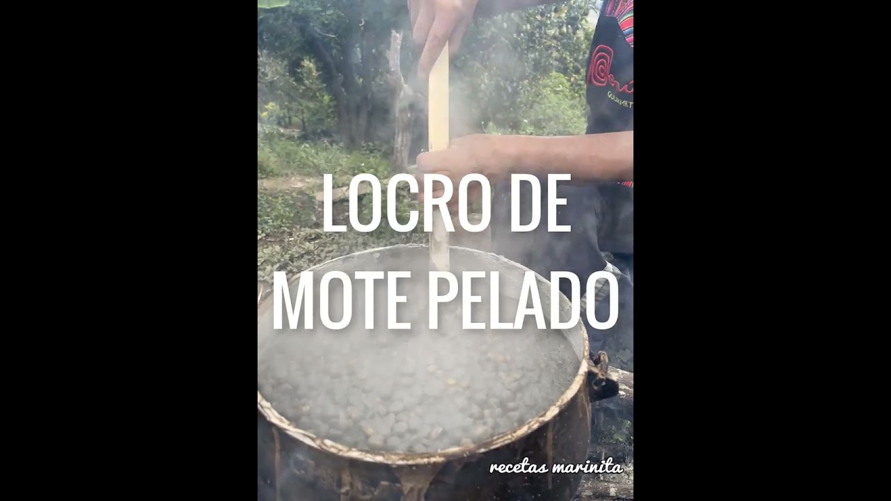 LOCRO DE MOTE PELADO